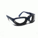7 Eye Air Shield Diablo Sunglasses,SharpView Clear Lens,Midnight Blues Frame,M-L 173840