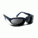 7 Eye Air Shield Diablo Sunglasses,SharpView Gray Lens,Sinister Blue Frame,M-L 170441