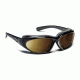 7 Eye Air Shield Sunglasses Bora,SharpView Polarized Copper Lens,Glossy Black Frame,L-XL 140554