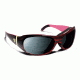 7 Eye Briza/ Sharp View Sunglasses Polarized Gray Lens, Ruby Frame, S-L 316953