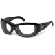 7 Eye Briza/ SharpView Clear +1.50 Reader Sunglasses, Glossy Black Frame, S-L 310540B