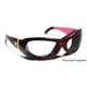 7 Eye Briza/ SharpView Clear +2.50 Reader Sunglasses, Ruby Frame, S-L 316940F