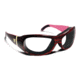 7 Eye Briza/ SharpView Sunglasses Clear Lens, Ruby Frame, S-L 316940