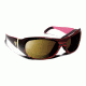 7 Eye Briza/ SharpView Sunglasses Polarized Copper, Ruby Frame, S-L 316954