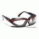 7 Eye Cape AirShield Sunglasses,Dark Tortoise Frame,SharpView Clear +2.50 Reader Lens,S-L 190640F