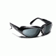 7 Eye Cape Sunglasses Glossy Black Frame