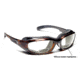 7 Eye Churada AirShield Sunglasses,Dark Tortoise Frame,SharpView Clear +2.00 Reader Lens,S-M 160640D