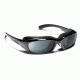 7 Eye Churada AirShield Sunglasses,Matte Black Frame,Photochromic Day Night Eclypse Lens,S-M 160117