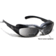 7 Eye Churada AirShield Sunglasses,Matte Black Frame,SharpView Gray +2.00 Reader Lens,S-M 160141D