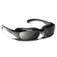 7 Eye Churada Glossy Black Re-ACT NXT Polarized Gray HP Sunglasses 160556