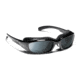 7 Eye Churada Sunglasses, Glossy Black Frame, Re-ACT NXT Gray Lens 160530