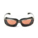 7 Eye Churada Sunglasses, Brown Crystal Frame, Sharp View Copper Lens 164442