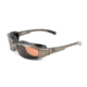 7 Eye Churada Sunglasses, Brown Crystal Frame, Sharp View Copper Lens 164442