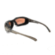 7 Eye Churada Sunglasses, Brown Crystal Frame, Sharp View Copper Lens 164442