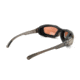 7 Eye Churada Sunglasses, Brown Crystal Frame, Sharp View Copper Lens 164442