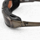7 Eye Churada Sunglasses, Brown Crystal Frame, Sharp View Copper Lens 164442