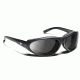 7 Eye Cyclone- SharpView Matte Black Sunglasses, S-L 200153