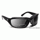7 Eye Derby/ SharpView Gray +1.50 Reader Sunglasses, Glossy Black Frame, M-XL 240541B