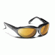 7 Eye Diablo AirShield Sunglasses,Charcoal Frame,SharpView Yellow Lens,M-L 170343