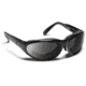 7 Eye Diablo- SharpView Polarized Copper Sunglasses, Glossy Black, M-L 170554