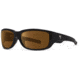 7 Eye Dillon Active Sunglasses,Glossy Black Frame,Polarized SharpView Copper Lens,S-L 860554