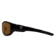 7 Eye Dillon Active Sunglasses,Glossy Black Frame,Polarized SharpView Copper Lens,S-L 860554