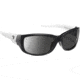 7 Eye Dillon Casual Street Sunglasses, Ebony &amp; Ivory Frame, Polarized Gray NXT Lenses 865956