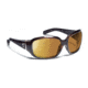 7 Eye Mistral AirDam Womens Sunglasses, Crystal Chocolate Frame, Polarized Copper NXT Lens 583457 
