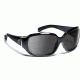 7 Eye Mistral- Glossy Black Sunglasses, S-M 580554