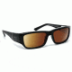 Nereus/ SharpView Copper, Glossy Black Frame Unisex Sunglasses, S-M