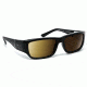 Nereus/ SharpView Polarized Copper, Glossy Black Frame Unisex Sunglasses, S-M