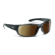7 Eye Signature Series Rake Sunglasses,SharpView Polarized Copper Lens,Charcoal Frame,M-XL 910354
