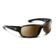 7 Eye Signature Series Rake Sunglasses,SharpView Polarized Copper Lens,Glossy Black Frame,M-XL 910554