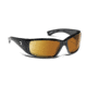 7 Eye Taku Full Wrap Sunglasses, Glossy Black Frame, Re-ACT NXT Polarized Copper HP Lens 570557