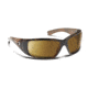 7 Eye Taku Full Wrap Sunglasses, Horn Frame, Polarized Copper NXT Lens 574357