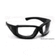 7 Eye Taku Plus/ SharpView Clear +2.50 Reader Sunglasses, Matte Black Frame, S-L 270140F