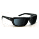 7 Eye Ventus AirShield Sunglasses,Glossy Black Frame,SharpView Polarized Gray Lens,S-M 130553