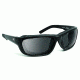 7 Eye Ventus AirShield Sunglasses,Matte Black Frame,SharpView Gray Lens,S-M 130141
