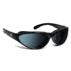 7 Eye Viento AirShield Sunglasses,Glossy Black Frame,SharpView Polarized Gray Lens,S-M 150553