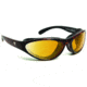 7 Eye Viento AirShield Sunglasses,Dark Tortoise Frame,SharpView Yellow Lens,S-M 150643