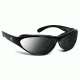 7 Eye Viento Sunglasses, DARKshift Extra Dark Photochromic Lens, Glossy Black Frame, S-M 150516