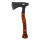 Montana Knife Company Hellgate Hatchet, 4.875 inch, 52100 Ball Bearing Steel, Parkeized Finish, G-10 Handle, Orange/Black, 10.0625 inch, MKC-000363