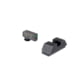 Ameriglo Optics Compatible Tritium Handgun Sight Set for Glock Flat Black .295 Rear 1L Tall Green with Black .220 Front 3030BDA5, GL-880