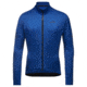 GOREWEAR Mens C3 Thermo Cycling Jersey in Ultramarine Blue Large Slim fit 5564042C, 100647-BL00-XL