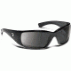 7 Eye 7eye Air Dam Sunglasses Taku, Sharp View Clear Lens, Glossy Black Frame, S-L , Men 570540