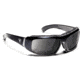 7 Eye 7eye Air Shield Sunglasses Bali, Sharp View Gray Polarized PC Lens, Glossy Black Frame, M , Men 180553