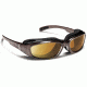 7 Eye 7eye Air Shield Sunglasses Churada, SharpView Gray Polarized PC Lens, Brown Crystal Frame, M-L , Men 164453