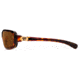 7Eye by Panoptix Air Dam Sunglasses Marin, Black Tortoise Frame, SharpView Polarized Copper Lens, M-L 435554