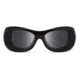 7Eye by Panoptix Womens AirShield Sedona Sunglasses, RX Ready, Black Pearl Frame, SharpView Polarized Gray Lens, M-L 325053