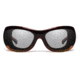 7Eye by Panoptix Womens AirShield Sedona Sunglasses, RX Ready, Light Tortoise Frame, SharpView Clear Lens, M-L 326040